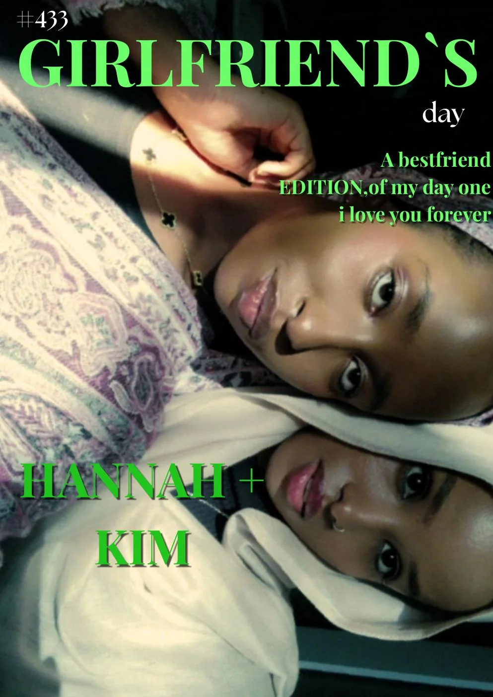 Girlfriend’s Day — 8 pages magazine cover